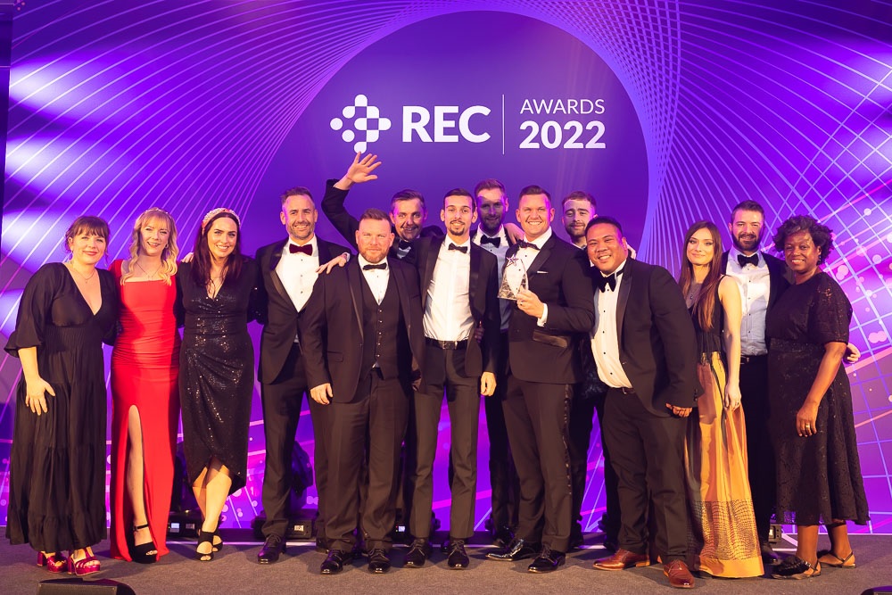 REC Awards 2022: Hyper Recruitment Solutions Named 'Best Company to Work For (Up to 50 Employees)'